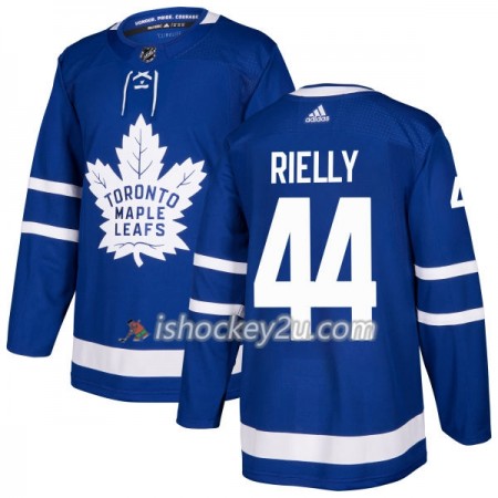 Mænd NHL Toronto Maple Leafs Trøje Morgan Rielly 44 Adidas 2017-2018 Blå Authentic